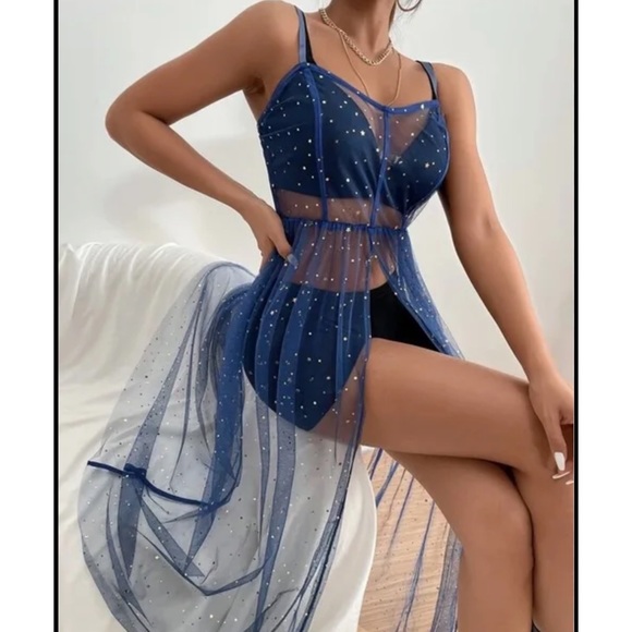Dresses & Skirts - ❤️ ‘Starry Dayz’ Sheer Tulle Sparkle Overlay Dress